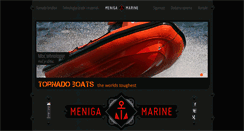 Desktop Screenshot of meniga-marine.com
